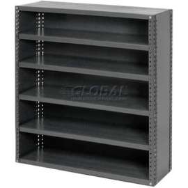 Steel Closed Shelving 10 Shelves No Bin - 36x18x73