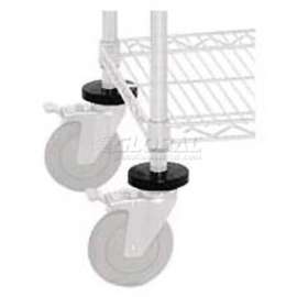 Quantum Storage Systems DB Dounut Bumper for Chrome Wire Shelving