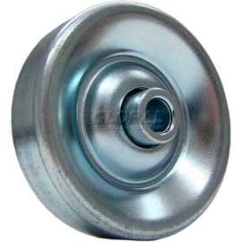 Omni Metalcraft 1-15/16" Dia. Zinc Plated Steel Conveyor Skate Wheel 102143 50 Lb. Cap.