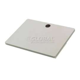 Global Industrial Plastic Laminate Worksurface, 27"W x 20"D, Beige