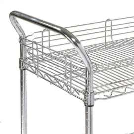 Nexel AH18EP Nexelate Utility Cart Handle 18" (Priced Each, In A Package Of 2)