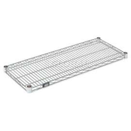 Nexel S1272C Chrome Wire Shelf 72"W x 12"D