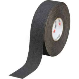 3M Safety-Walk; Slip-Resistant Med. Resilient Tapes/Treads 310, BK, 4 in x 60 ft,1/case