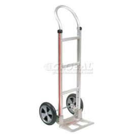 Magliner Aluminum Hand Truck Curved Handle Balloon Wheels