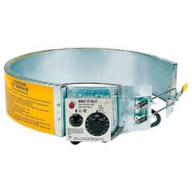 Drum Heater For 55 Gallon Steel Drum, 60-250°F, 120V