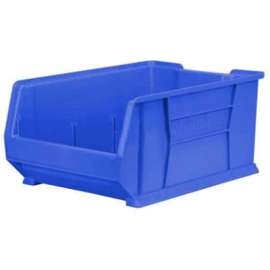 Akro-Mils Super-Size AkroBin Plastic Stacking Bin, 16-1/2"W x 23-7/8"D x 11"H, Blue