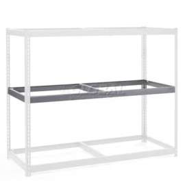 Global Industrial Additional Shelf, Double Rivet, No Deck, 72"W x 36"D, Gray