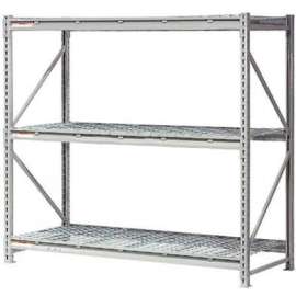 Global Industrial Extra Heavy Duty Storage Rack, Wire Deck, 72"Wx36"Dx96"H Starter