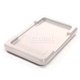 Global Industrial White Lid For Cross Stack And Nest Tote 25-1/8 x 16 x 8-1/2
