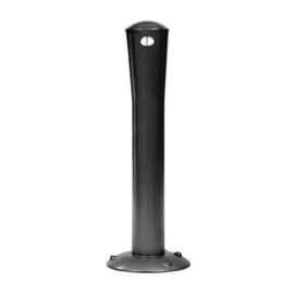 Global Industrial Aluminum Outdoor Ashtray, Black