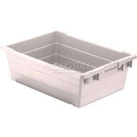Quantum Cross Stack Nest Tub TUB1711-8 - 17-1/4 x 11 x 8 White