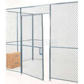 Global Industrial Wire Mesh Hinged Door - 10x4