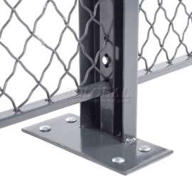 Global Industrial Channel Stiffener Post - 8'