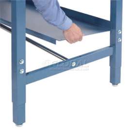 Global Industrial Steel Shelf, 96"W x 14"D, Blue