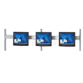 Flat Panel Monitor Track For 72" LAN Station