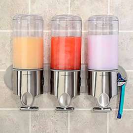 simplehuman Triple Wall Mount Soap Pumps BT1029