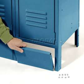 Front Base For 12"W X 6"H Blue Locker
