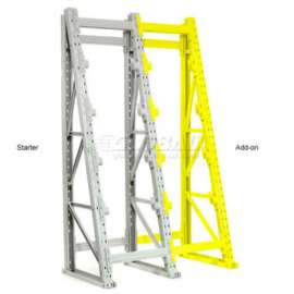 Global Industrial Reel Rack Add-On Unit 36"W x 24"D x 96"H