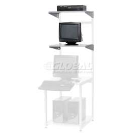 Additional 24"W x 18"D Shelf for LAN Workstation - Set of 2