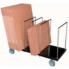 Portable Carton Storage Truck Single Level CTPT-1844-CK 400 Lb. Capacity