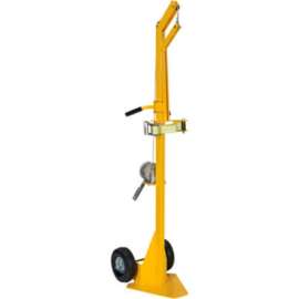 Portable Cylinder Lifter CYL-LT-1-PN with Pneumatic Wheels