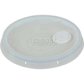 Tear-Tab Lid & Plastic Spout LID-54-PWST 3, 5 & 6 Gal Open Head Pails