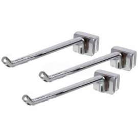 3" Hook For Jewerly Display, Chrome