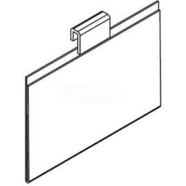 Sign Holder, Gridwall, 11" W X 7" H, 3/32" Thickness, Acrylic, Clear