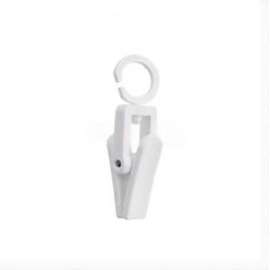 Swivel Clip, White