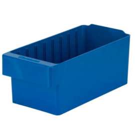 Akro-Mils Dividable Akrodrawer 31162 - 5-9/16"W x 11-5/8"D x 4-5/8"H, Blue