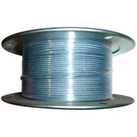 Advantage 500' 1/16" Diameter 7x7 Galvanized Aircraft Cable GAC0627X7R500