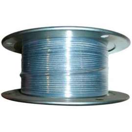 Advantage 250' 3/64" Dia. VC 1/16" Dia. 7x7 Vinyl Coated Galvanized Aircraft Cable VCGAC047-062R250