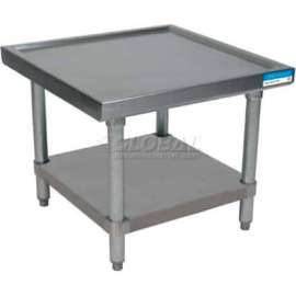 BK Resources Machine Stand W/ Shelf, 14 Ga 304 Stainless Steel Top, 30"W x 30"D