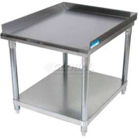BK Resources Equipment Stand W/ Undershelf, 18 Ga 430 Stainless Steel Top, 37"W x 30"D