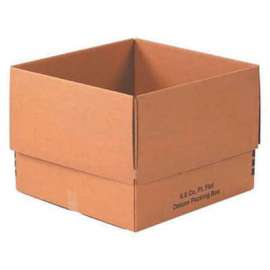 Global Industrial Deluxe Cardboard Corrugated Boxes, 24"L x 24"W x 18"H, Kraft