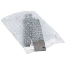 Global Industrial Self Seal Bubble Bags, 10"W x 15-1/2"L, Clear, 100/Pack
