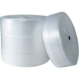 Global Industrial Non Perforated Air Bubble Roll, 48"W x 750'L x 3/16" Thick, Clear, 1 Roll