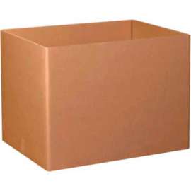 Global Industrial Triple Wall Gaylord Bottom Cargo Containers, 48"L x 24"W x 28"H, Kraft