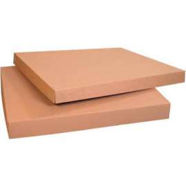 Global Industrial Heavy Duty Gaylord Lids, 49-1/4"L x 25-1/4"W x 4"H, Kraft