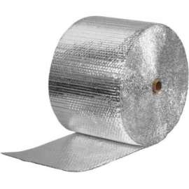 Global Industrial Cool Shield Thermal Bubble Roll, 12"W x 125'L x 3/16" Thick, Silver