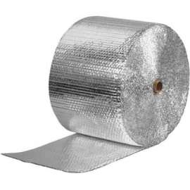 Global Industrial Cool Shield Thermal Bubble Roll, 16"W x 125'L x 3/16" Thick, Silver