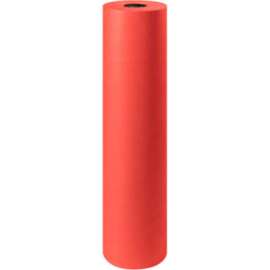 Global Industrial Colored Kraft Paper, 30 lbs., 36"W x 1000'L, Red, 1 Roll