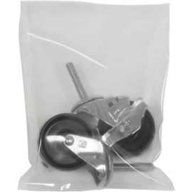 Global Industrial Flat Poly Bags, 12"W x 20"L, 8 Mil, Clear, 250/Pack