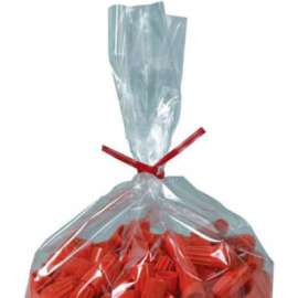 Global Industrial Plastic Twist Ties, 5"L x 5/32"W, Red, 2000/Pack
