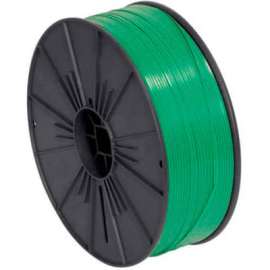 Global Industrial Plastic Twist Tie Spool, 7000'L x 5/32"W, Green