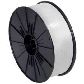 Global Industrial Plastic Twist Tie Spool, 7000'L x 5/32"W, White