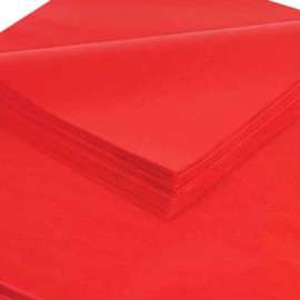 Global Industrial Gift Grade Tissue Paper, 20"W x 30"L, Mandarin Red, 480 Sheets