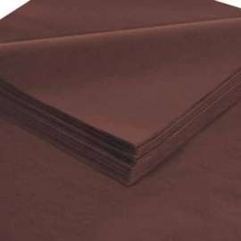 Global Industrial Gift Grade Tissue Paper, 20"W x 30"L, Brown, 480 Sheets