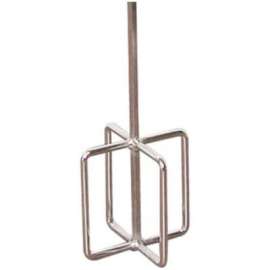 Egg Beater Drill Mixer, 5" Dia. Paddle, 30" Hex Shaft