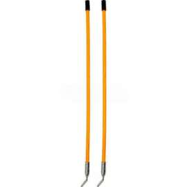 Blade Guide Kit, 26in Yellow, Ang Base/1pr, Replaces Meyer 09916 - Min Qty 4